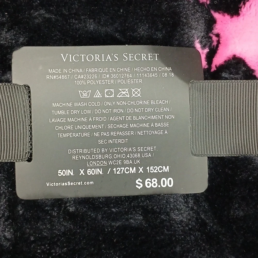 Victoria’s Secret Blanket Fashion Show Sherpa Star Blanket 🆕️